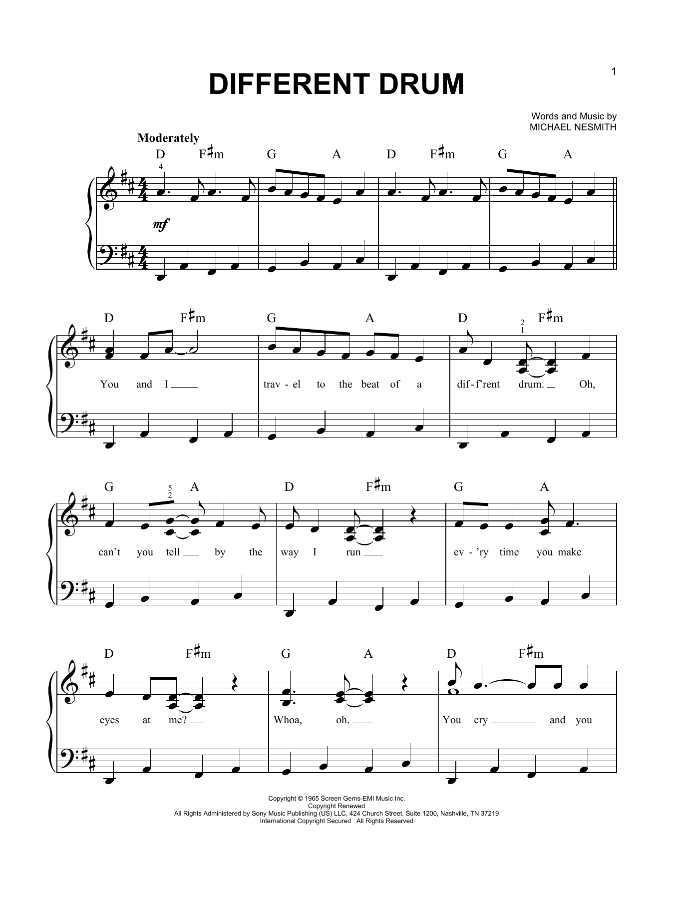 Product picture to: Different Drum (feat. Linda Rondstadt)