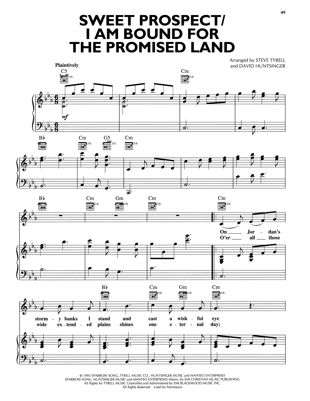 Produktbild zu: Sweet Prospect/I Am Bound For The Promised Land