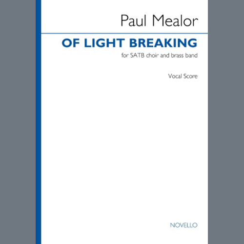 cover: Of Light Breaking, Paul Mealor, Chor
