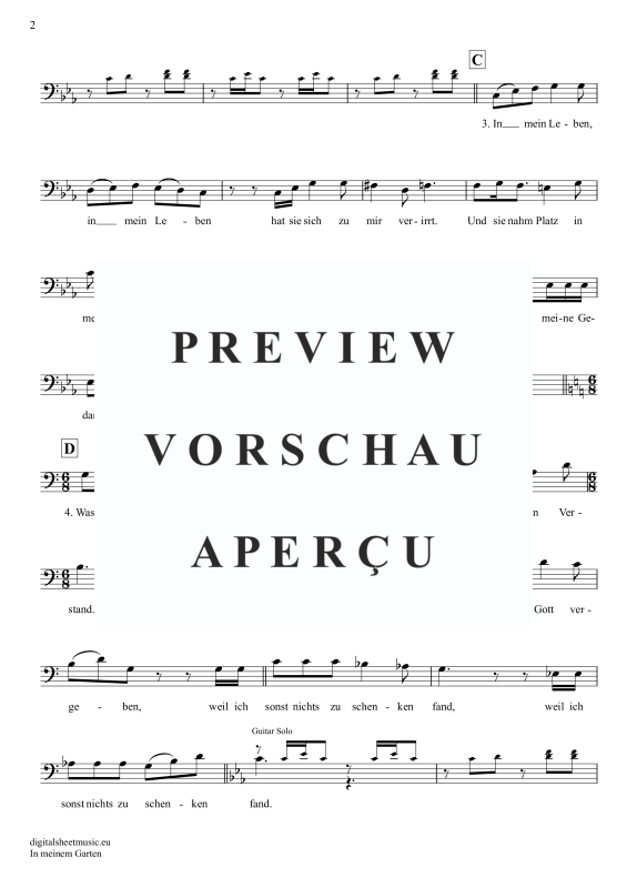 Produktgalerie: Seite 3 von 5 In Meinem Garten, Mey, Reinhard, Violoncello