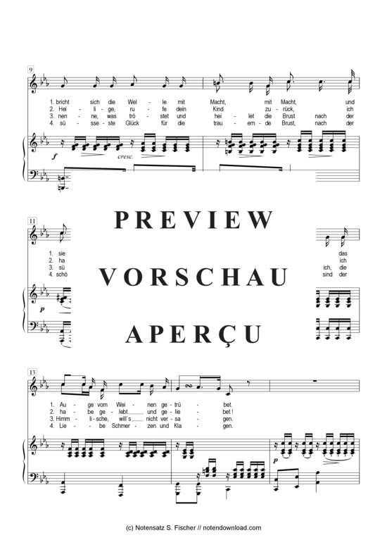 Product gallery: Page 3 of 4 Des Mädchens Klage  , , Piano and Voice