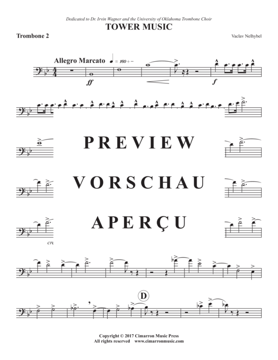 Product gallery: Page 12 of 21 Tower Music , , (Trombone ensemble 1-8 trombones)