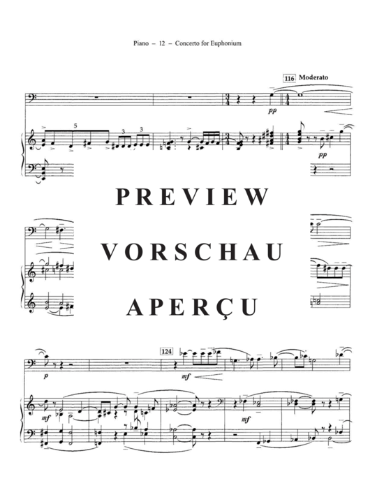 Product gallery: Page 14 of 21 Concerto for Euphonium , , (euphonium + piano)