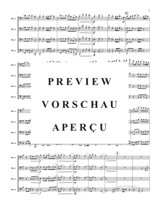 gallery: The Deputy , , (Posaunen-Quartett)