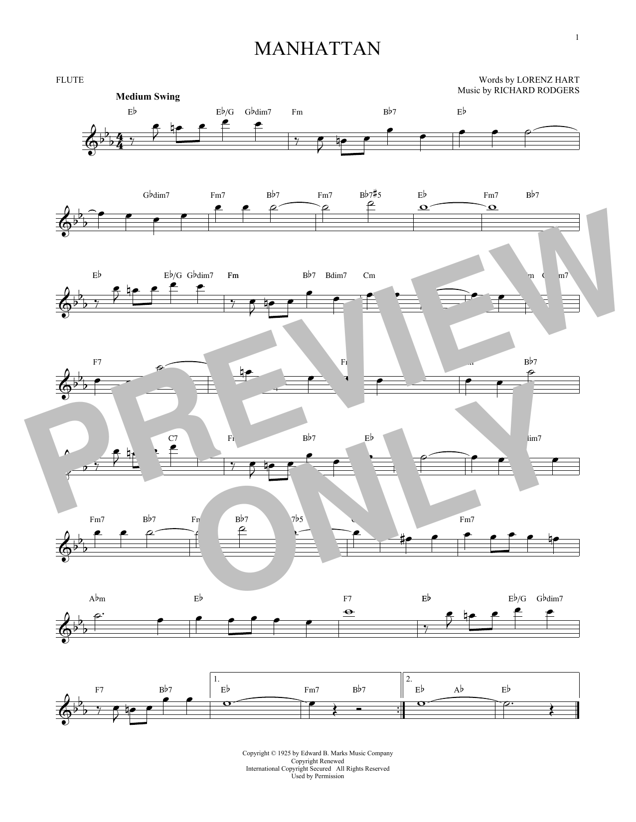 Product gallery: Page 1 of 1 Manhattan, Rodgers & Hart