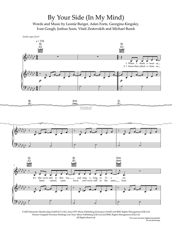 Produktbild zu: By Your Side (In My Mind)