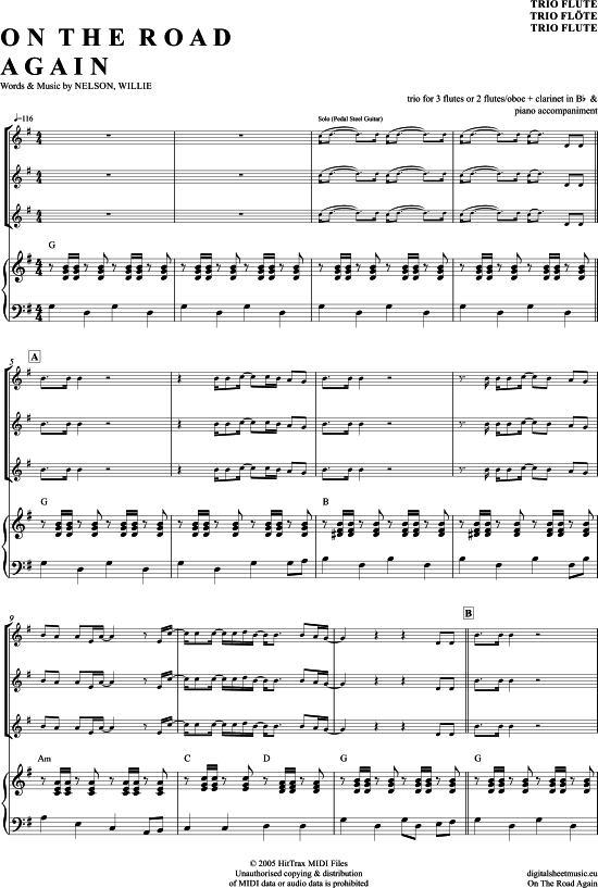 Product picture to: On The Road Again Willie Nelson