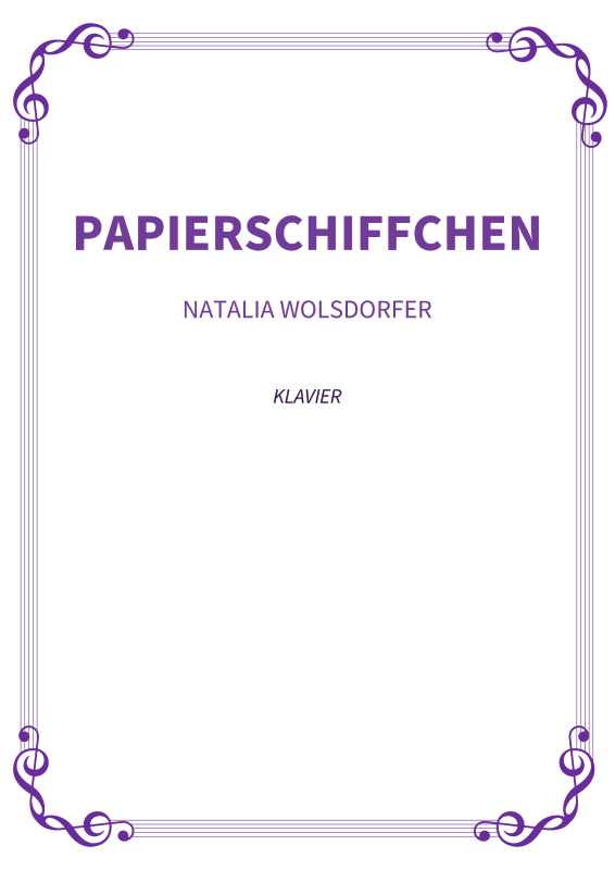 Produktbild zu: PapierschiffchenNatalia Wolsdorfer