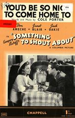 cover: You'd Be So Nice To Come Home To, Cole Porter, Gesang, Gitarre, Klavier