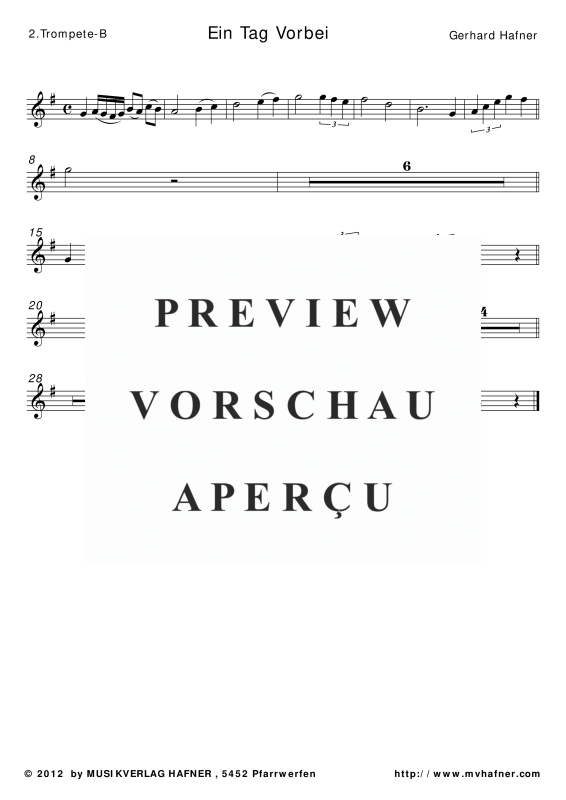 gallery: Ein Tag vorbei, , (Blechbläser Quintett)