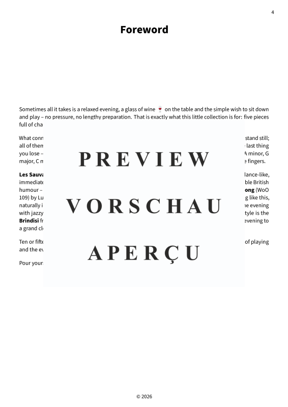 Produktgalerie: Seite 6 von 11 After the Second Drink - Easy classics for laid-back evenings, , Klavier Solo