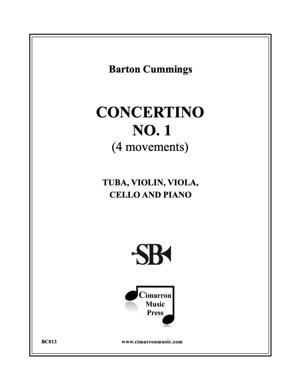Produktbild zu: Concertino No. 1 - 4 MovementsBarton Cummings