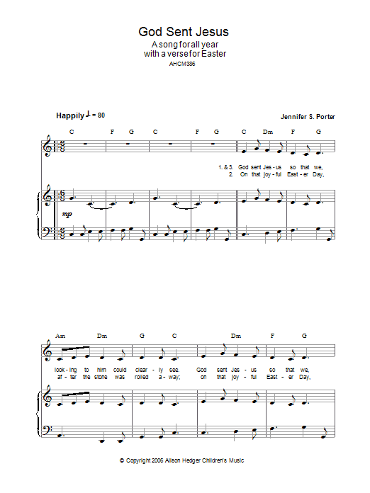 Produktbild zu: God Sent Jesus