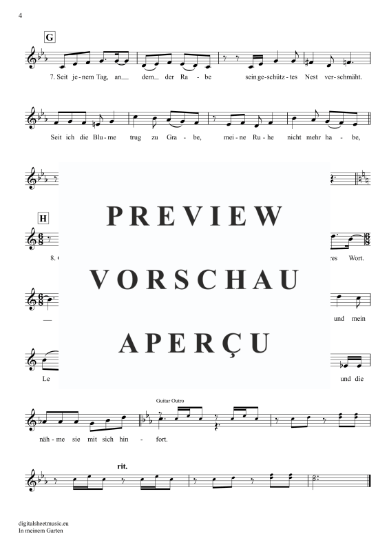 Product gallery: Page 5 of 5 In Meinem Garten, Mey, Reinhard, Blockflöte