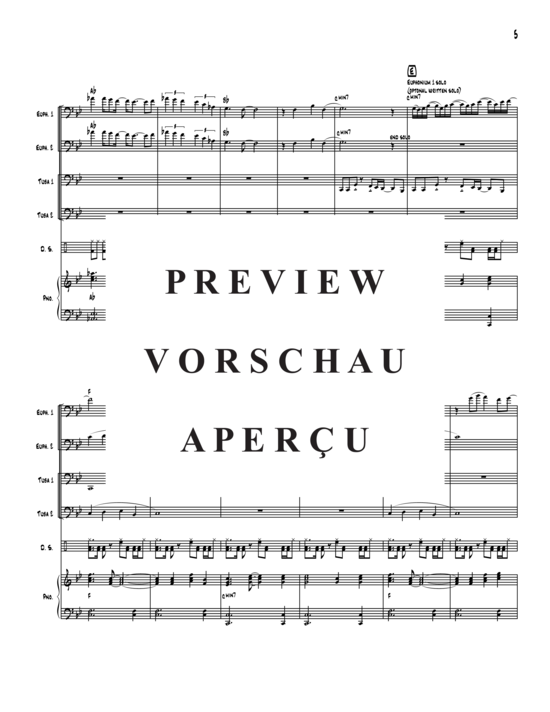 Product gallery: Page 6 of 21 West Texas Ride , , (Tuba Quartet: 2x Baritone, 2xTuba + Keyboard, Drums)