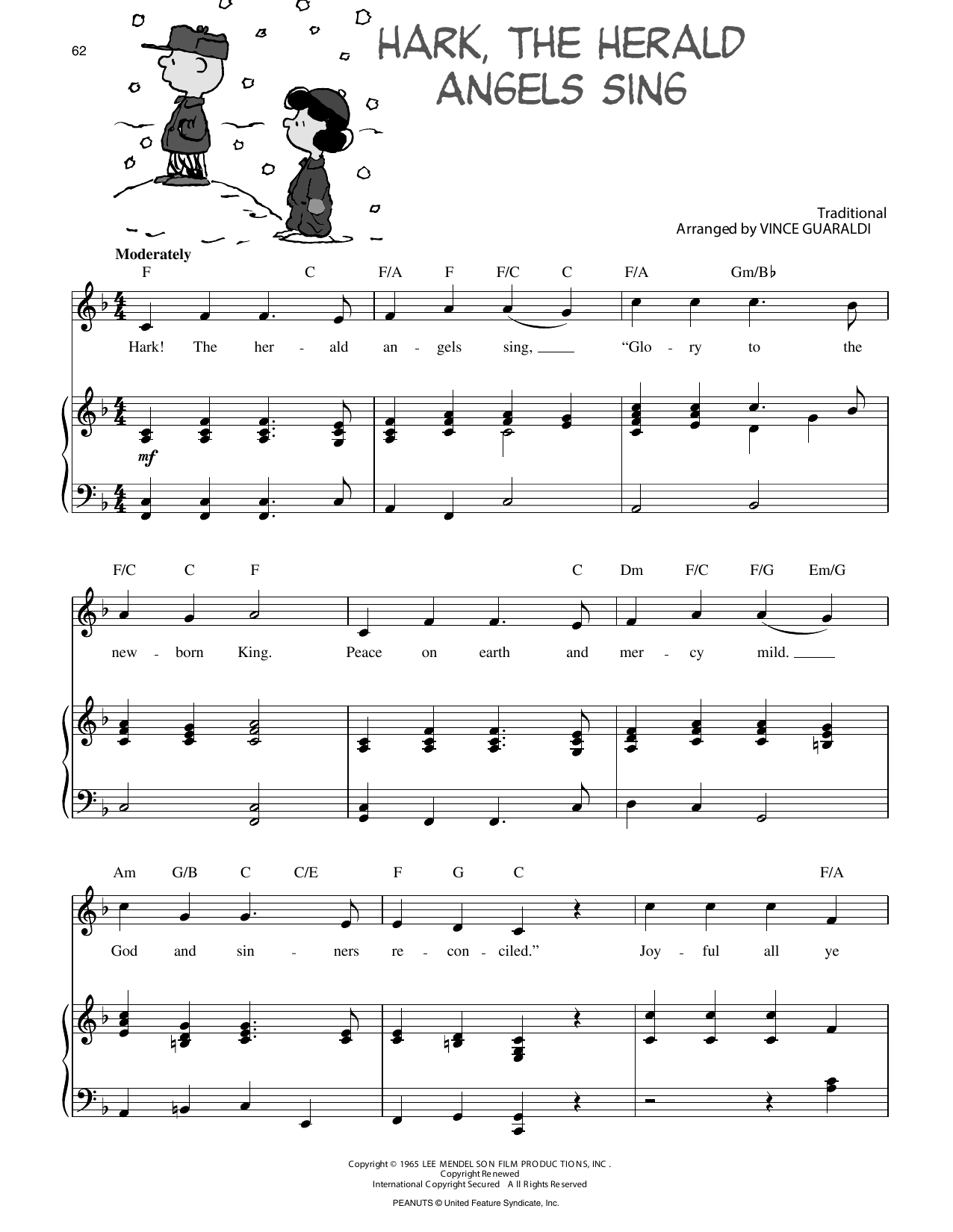 Produktgalerie: Seite 1 von 1 Hark, The Herald Angels Sing, Vince Guaraldi, Gesang, Gitarre, Klavier