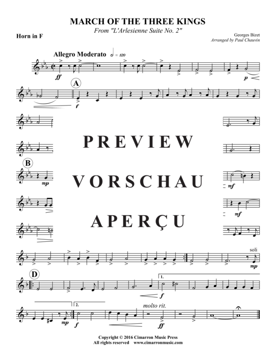 Produktgalerie: Seite 8 von 10 March of the Kings , , (Blechbläserquintett)