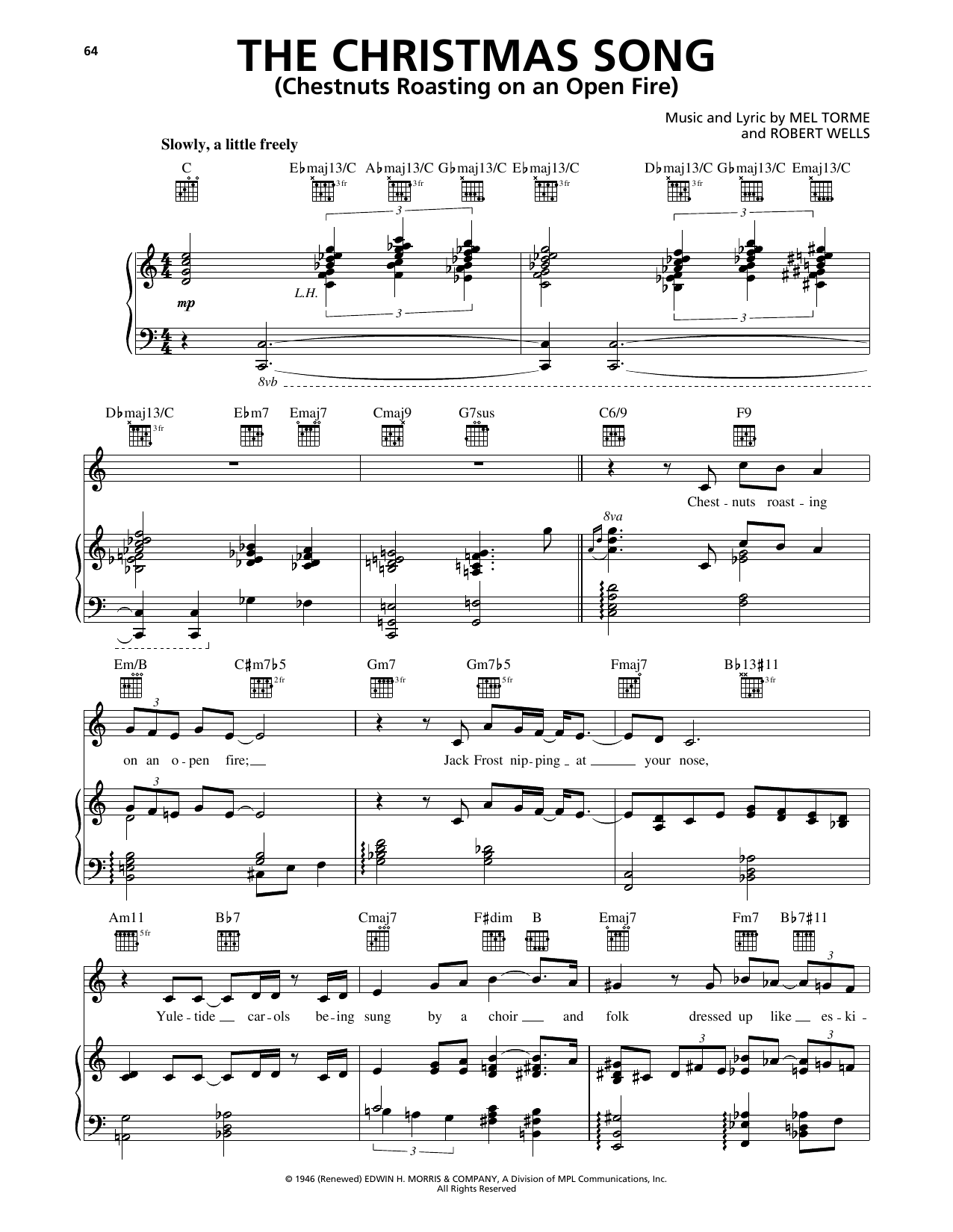 Produktbild zu: The Christmas Song (Chestnuts Roasting On An Open Fire)