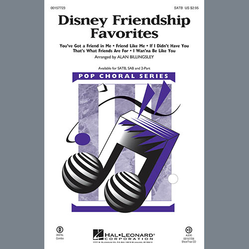 cover: Disney Friendship Favorites (Medley), Alan Billingsley