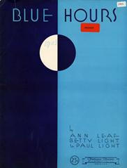 cover: Blue Hours, Paul Light