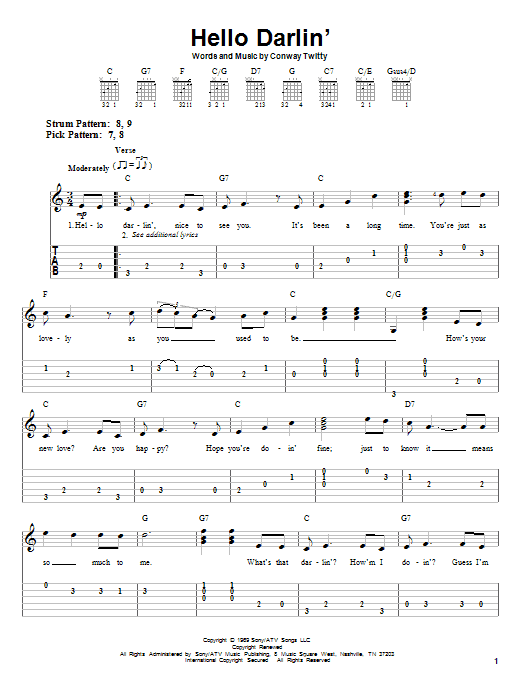 Produktbild zu: Hello Darlin'