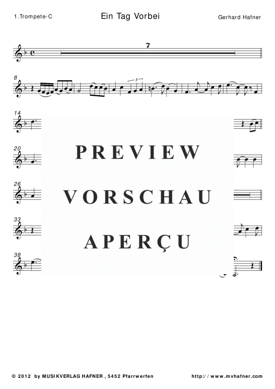 gallery: Ein Tag vorbei, , (Blechbläser Quintett)