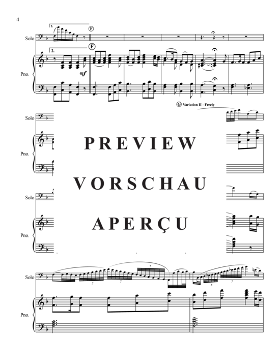 Product gallery: Page 5 of 12 Believe Me If All Those Endearing Young Charms , , (tuba + piano)