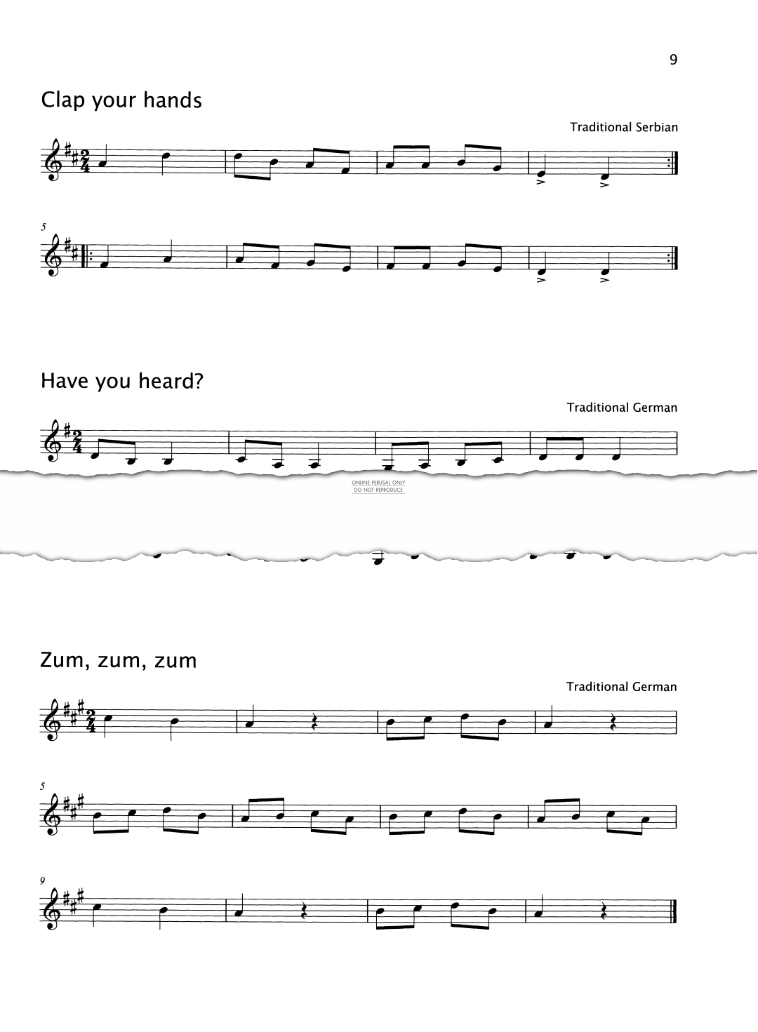Product gallery: Page 1 of 1 Clap Your Hands/Have You Heard/Zum Zum Zum/Summer Goodbye/Can You Sing This Song/Pop Goes The Weasel, 