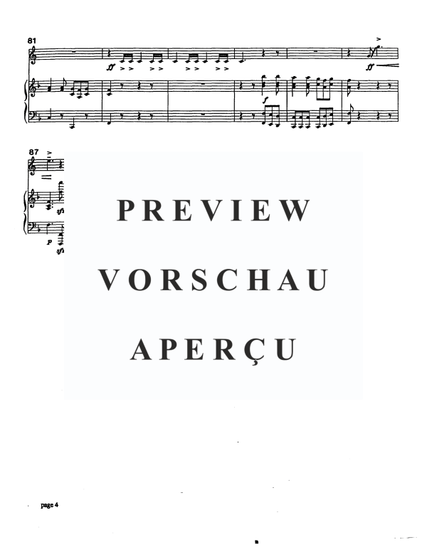Produktgalerie: Seite 6 von 11 Gallopen, , Alphorn in F und Klavier oder Horn Trio