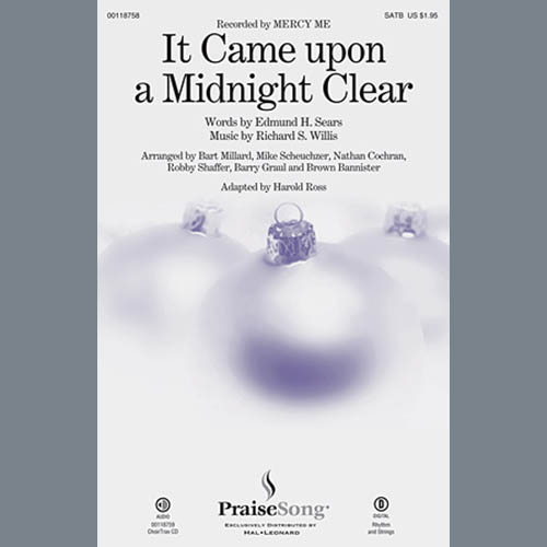 Product picture to: It Came Upon A Midnight Clear (arr. Harold Ross)