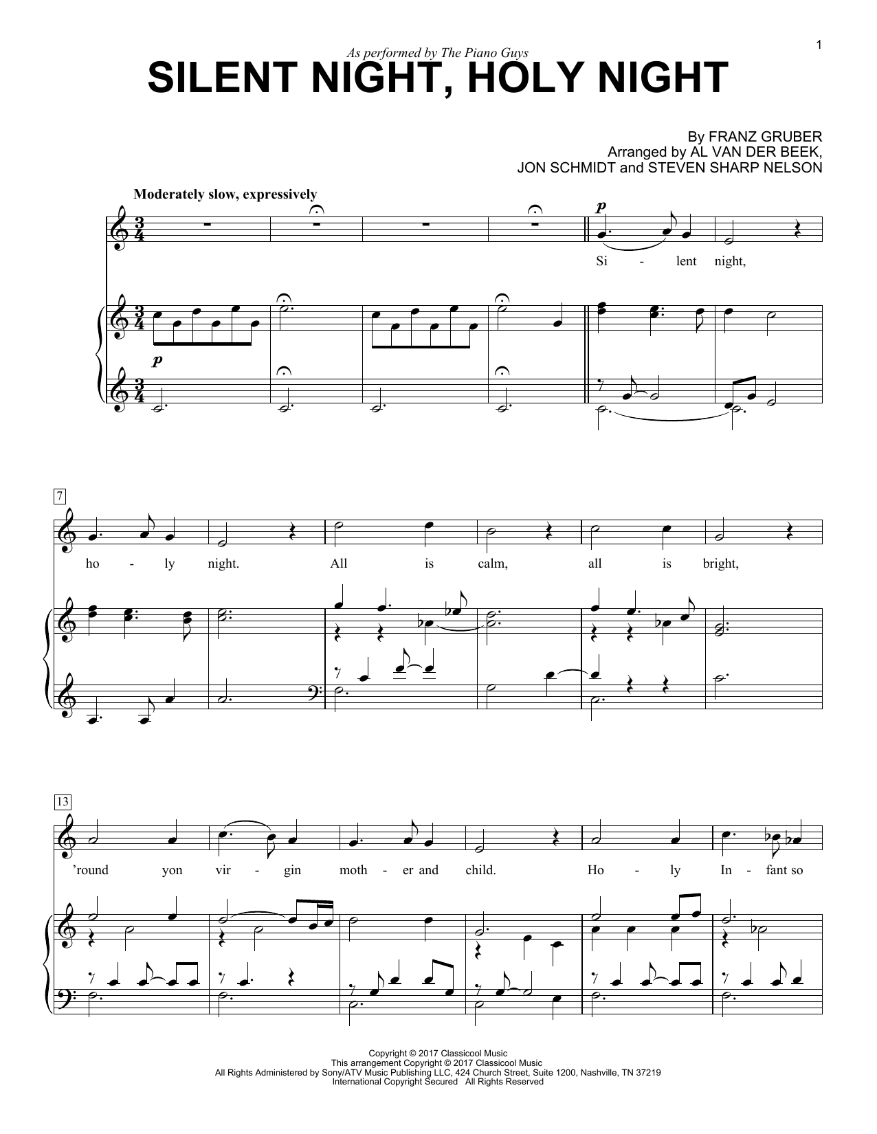 Product picture to: Silent Night, Holy Night