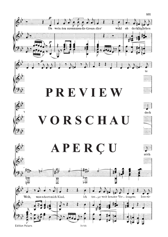 gallery: Die beiden Grenadiere, Op.49 No.1 , , (Gesang tief + Klavier)