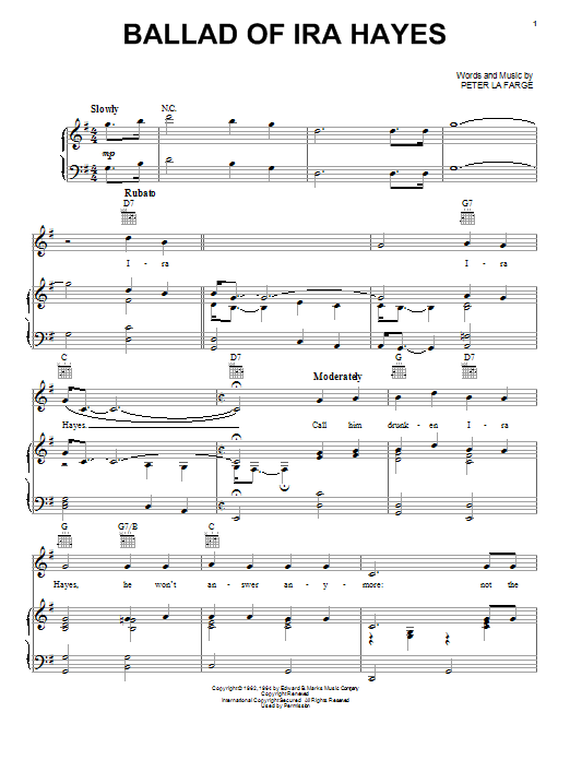 Produktbild zu: Ballad Of Ira Hayes