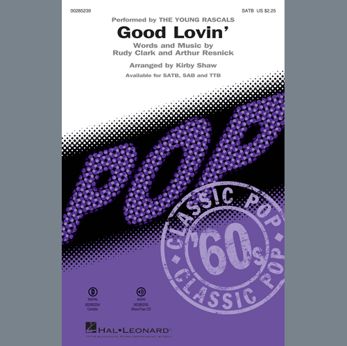 Produktbild zu: Good Lovin' (arr. Kirby Shaw)