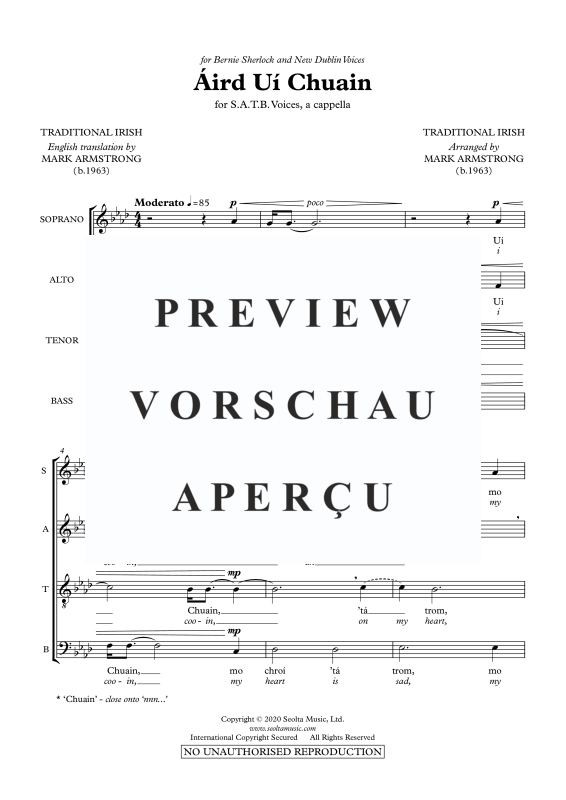Produktgalerie: Seite 4 von 11 Aird Ui Chuain, , Gemischter Chor SATB