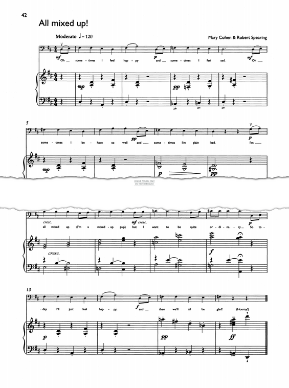 Produktgalerie: Seite 1 von 1 All Mixed Up!, Mary Cohen, Gesang, Klavier, Violoncello