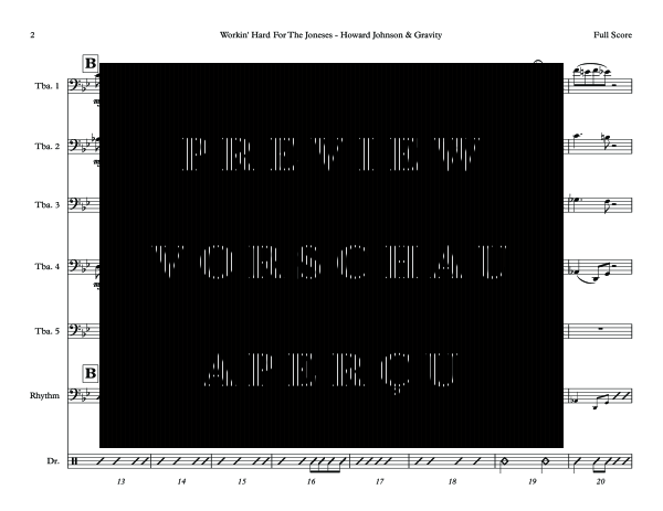 Produktgalerie: Seite 8 von 11 Workin´ Hard for the Joneses, , (Tuba Ensemble 5x Tuba und Combo Band)