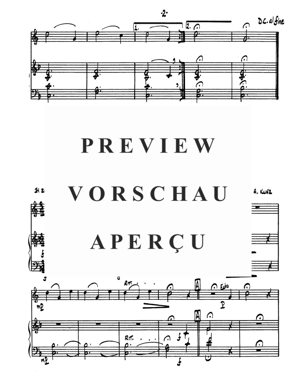 Produktgalerie: Seite 4 von 11 Medley, , Alphorn in F und Blechbläser Quartett