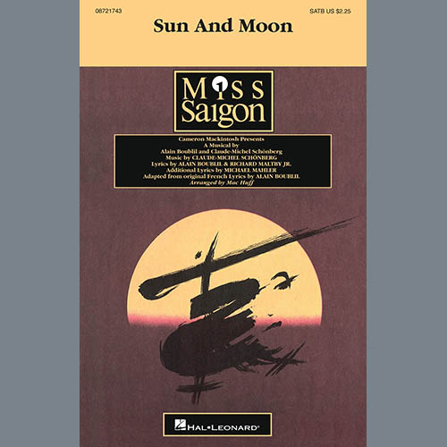 Produktbild zu: Sun And Moon (from Miss Saigon) (arr. Mac Huff)