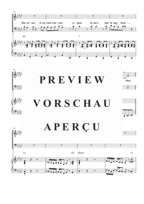 Produktgalerie: Seite 9 von 11 My Soul Is a Witness, , Gemischter Chor SAB und Klavier