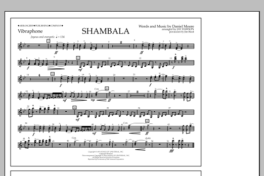 Produktbild zu:  Shambala - Vibraphone - Jay Dawson