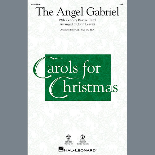 cover: The Angel Gabriel (arr. John Leavitt), 19th Century Basque Carol