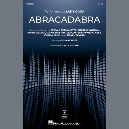 Produktbild zu: Abracadabra (arr. Mac Huff)