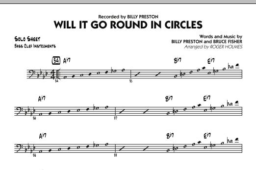 Produktgalerie: Seite 1 von 1 Will It Go Round in Circles? - Bass Clef Solo Sheet, 