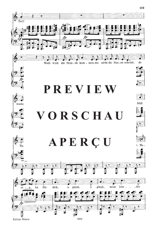 Product gallery: Page 6 of 8 Normanns Gesang D.846, , Low Voice and Piano