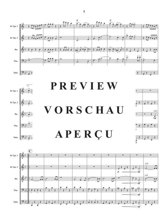 Produktgalerie: Seite 5 von 11 Nibelungen Marsch (Nibelungen March) , ,  (Blechbläserquintett)