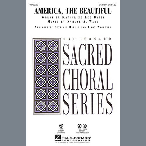 cover: America, The Beautiful, Benjamin Harlan, Chor