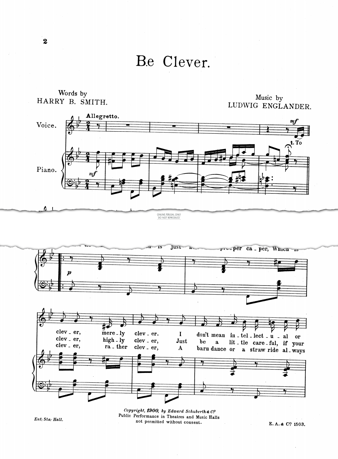 gallery: Be Clever, Ludwig Englander, Gesang, Klavier