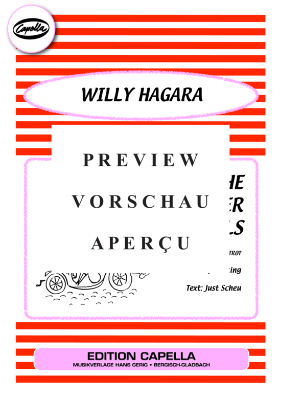 Produktgalerie: Seite 2 von 11 Eine Kutsche voller Mädels , Hagara, Willy, (Melodie-Stimmen in C/B/Es)