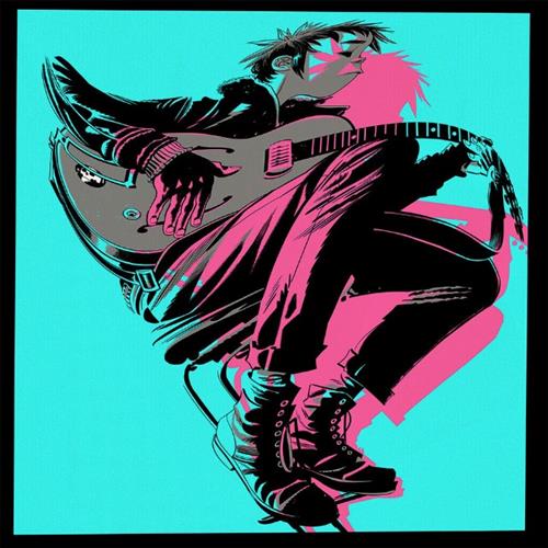 cover: Humility (featuring George Benson), Gorillaz, Gesang, Gitarre, Klavier